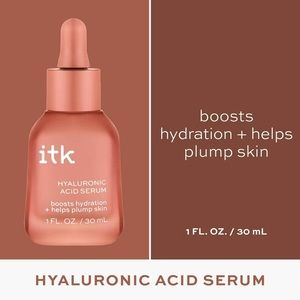 Nwt ITK Hyaluronic Acid Face Serum | with Hyaluronic Acid